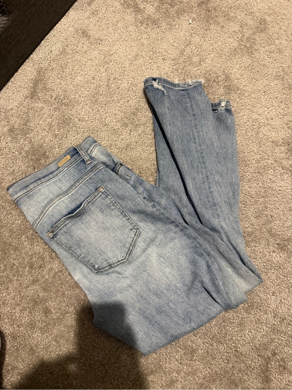 Sneak Peek Light Blue Boyfriend Jeans